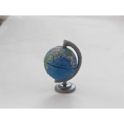 Globe terrestre 3cm de haut
