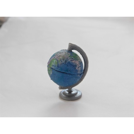 Globe terrestre 3cm de haut