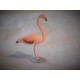 Flamant rose 4,8cm de haut