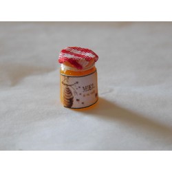 Pot de miel crémeux (1,2cm de haut environ)