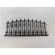 Grille noire modèle 2 (3,2cm au plus haut, 7,2cm de long)