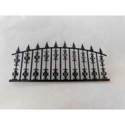 Grille noire modèle 2 (3,2cm au plus haut, 7,2cm de long)