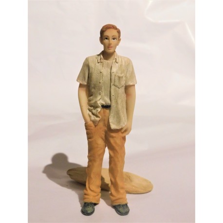 Figurine homme 14,5cm de haut