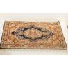 Grand tapis fils tissés de qualité bleus, 24cm sur 15,3cm