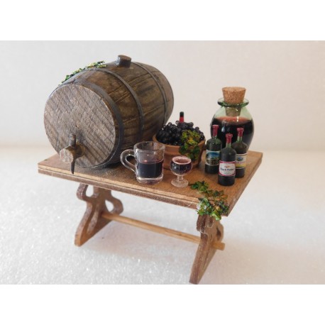 Table du viticulteur modèle 2,   7,5cm de long