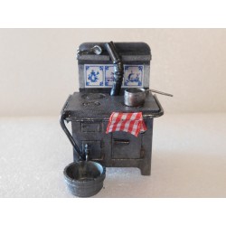 Fourneau rustique modèle 1,  6,5cm de haut
