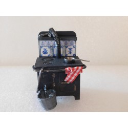 Fourneau rustique modèle 3,  6,5cm de haut