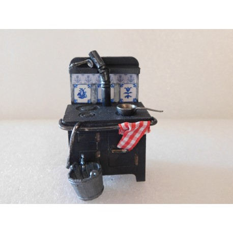 Fourneau rustique modèle 3,  6,5cm de haut