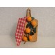 Planchette avec oranges 4cm de haut