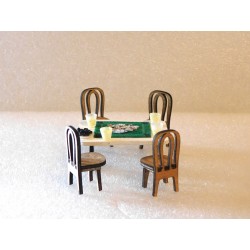 Ensemble partie de cartes, "noir/blanc"