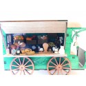 Chariot épicerie ambulante (vendu sans santon)