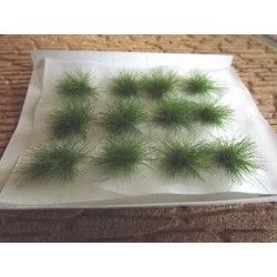Plaque de touffes d'herbe couleur foncée 12mm